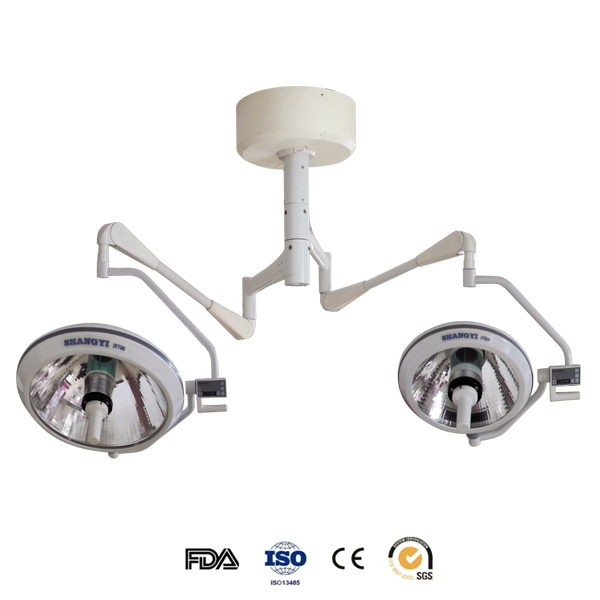 Đèn mổ halogen treo trần 2 nhánh ZF500/500