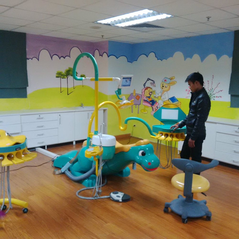 Lắp đặt phòng khám nha cho trẻ em đầu tiên tại Việt Nam