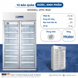 Tủ lạnh bảo quản dược phẩm HYC-940
