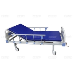 Giường Bệnh nhân 1 Tay Quay Y Tế Sắt Tĩnh Điện Hiện Đại