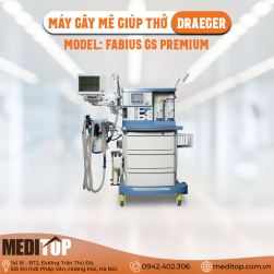 Máy gây mê giúp thở Draeger Fabius GS Premium