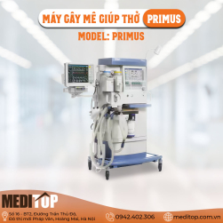 Máy gây mê giúp thở cao cấp Primus, Draeger