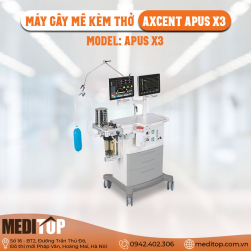 Máy gây mê giúp thở Axcent -Đức APUS X3