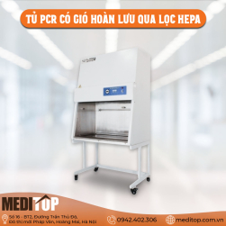 TỦ THAO TÁC PCR CÓ GIÓ HOÀN LƯU QUA LỌC HEPA