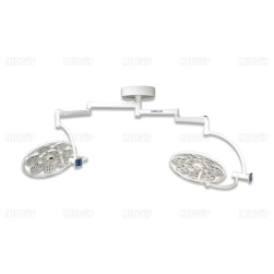 Đèn mổ 2 nhánh 560/500 Emaled