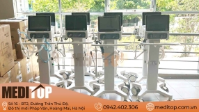 Meditop – bàn giao máy thở