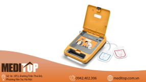 Máy sốc điện cầm tay được ứng dụng cấp cứu tim mạch di động