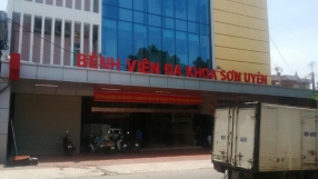 Giao hàng tại BV Đa khoa Sơn Uyên