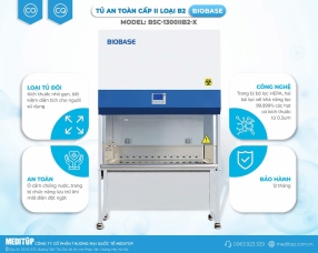 Tủ an toàn sinh học BIOBASE BSC-1300IIB2-X