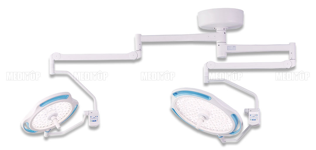Đèn phẫu thuật treo trần 2 nhánh Solar Max LED 160/80