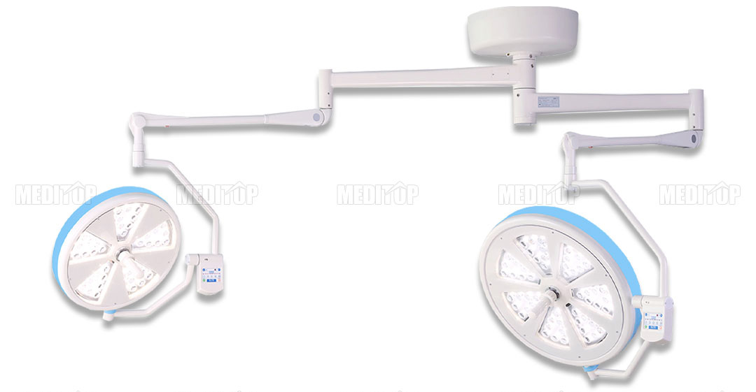 Đèn phẫu thuật treo trần 2 nhánh Solar Max LED 56/40