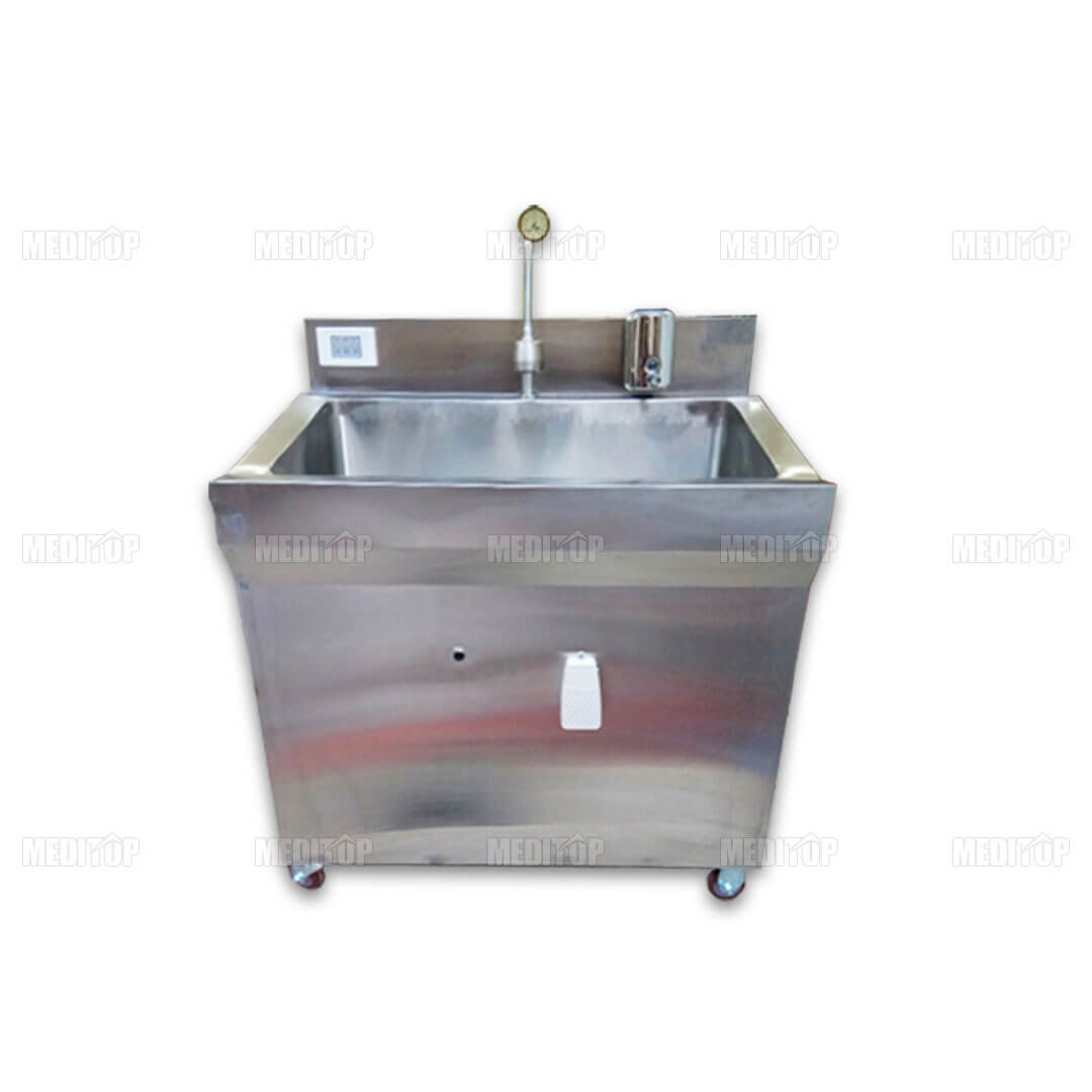 Bồn rửa tay inox vô trùng 1 vòi tự động