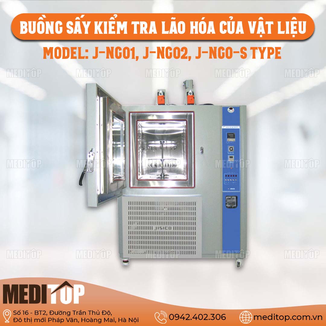 Buồng sấy phân tích lão hóa vật liệu