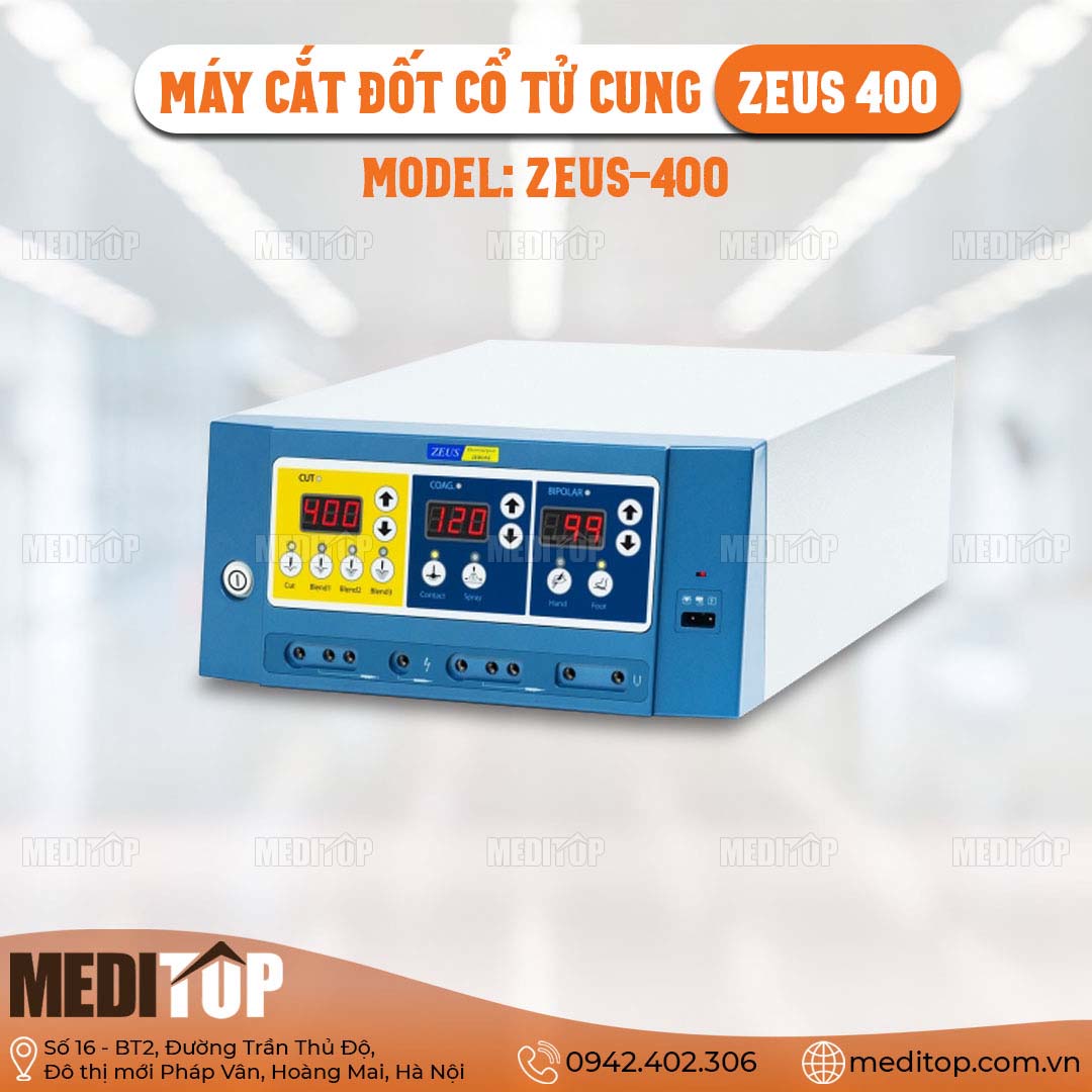 Máy cắt đốt cổ tử cung Zeus