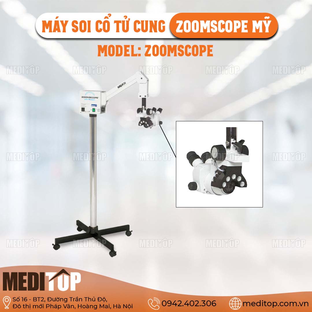 Máy soi cổ tử cung ZoomScope Mỹ