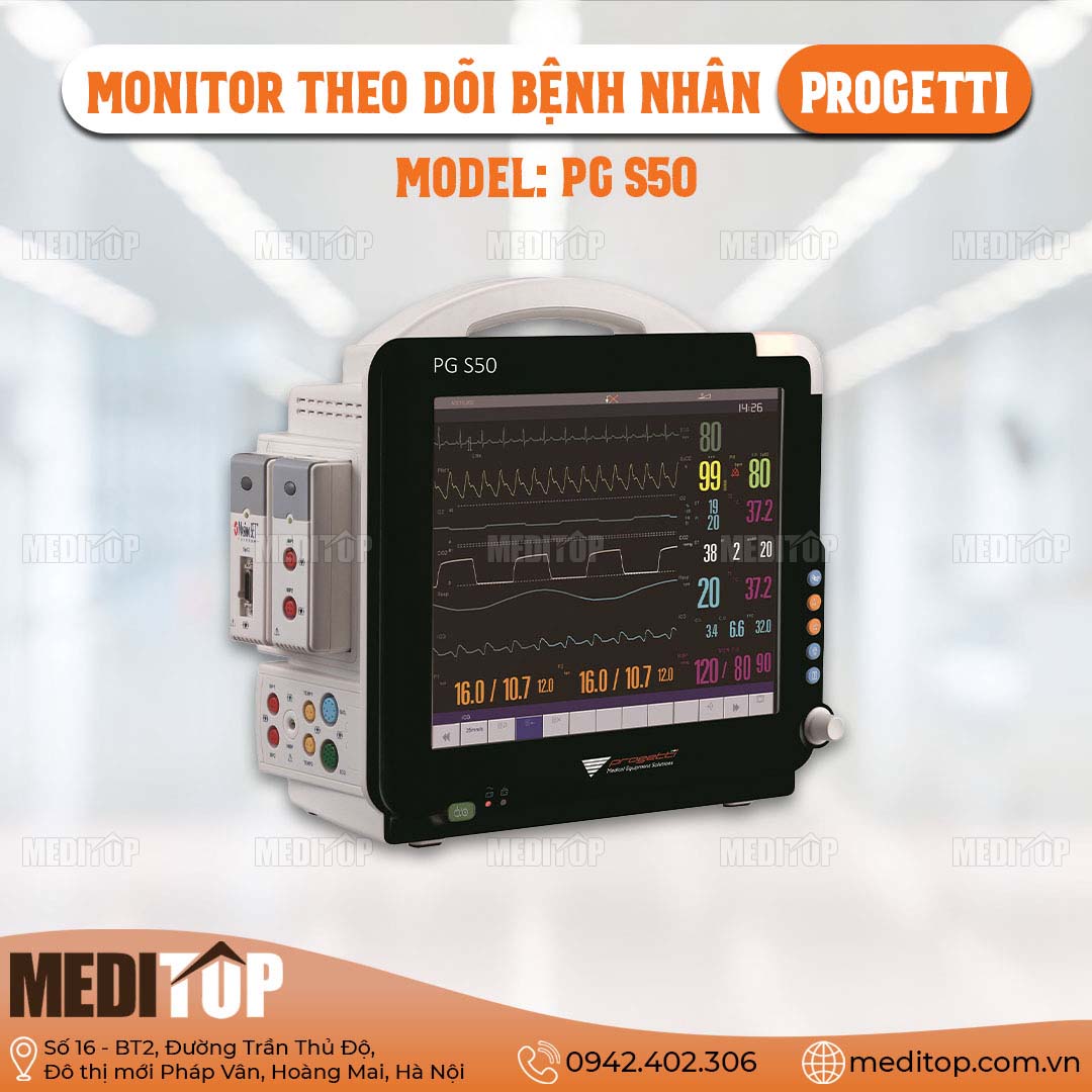 Monitor theo dõi bệnh nhân PG S50