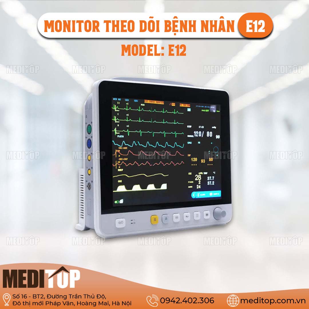 Máy theo dõi bệnh nhân E12