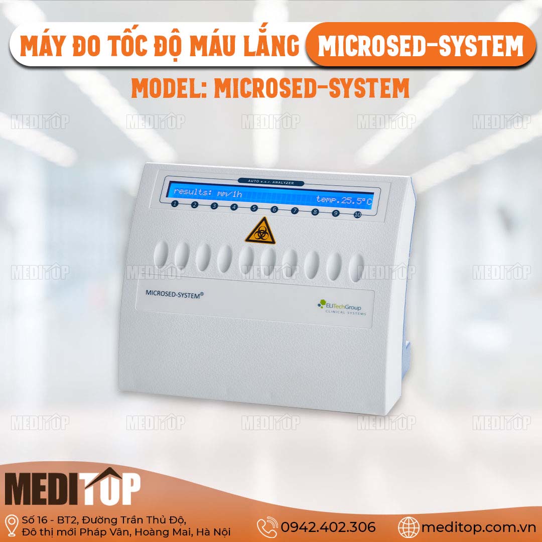 Máy đo tốc độ máu lắng MICROsed-System