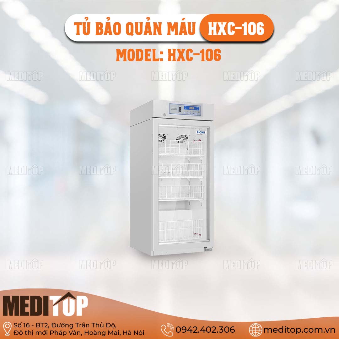 Tủ bảo quản máu