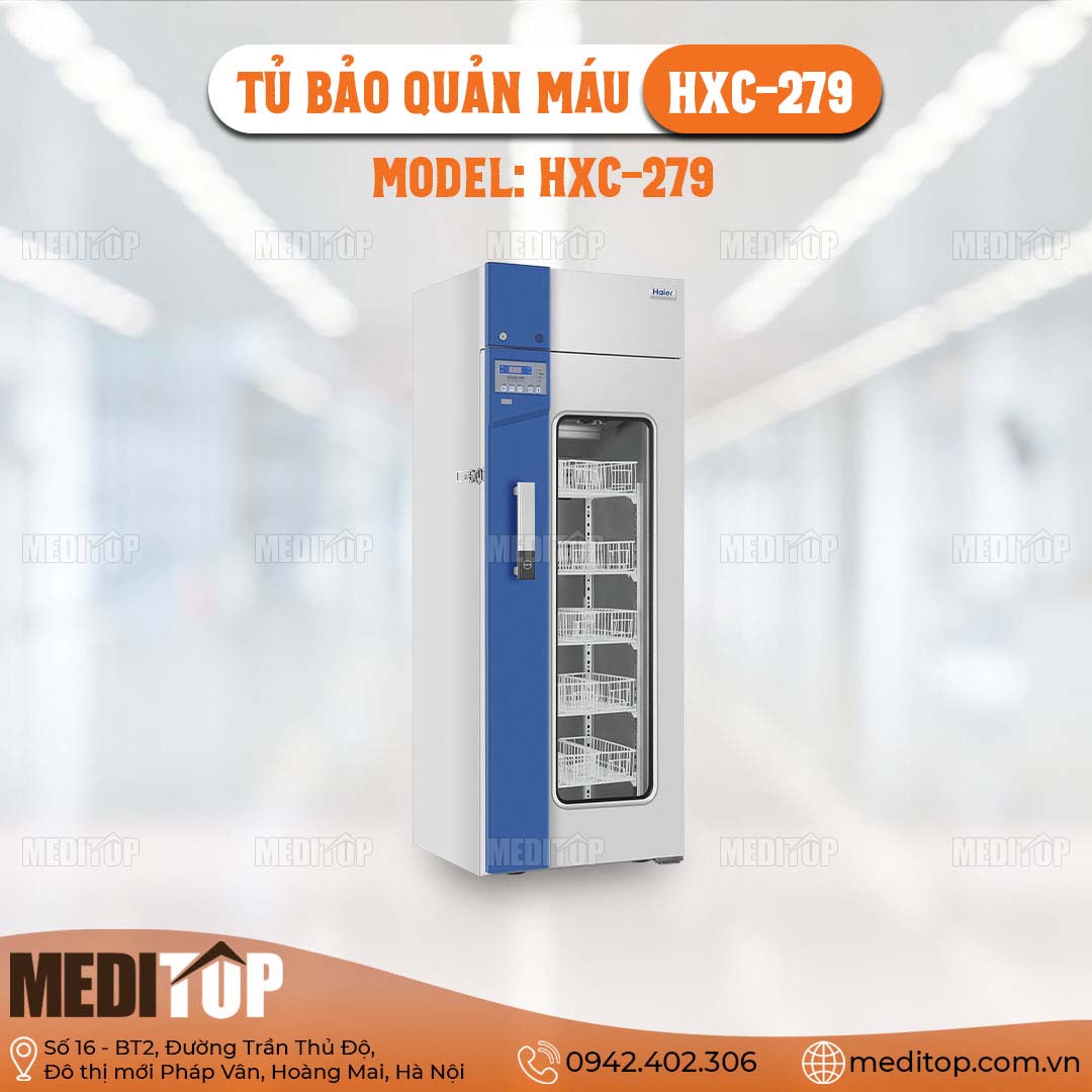 Tủ bảo quản máu
