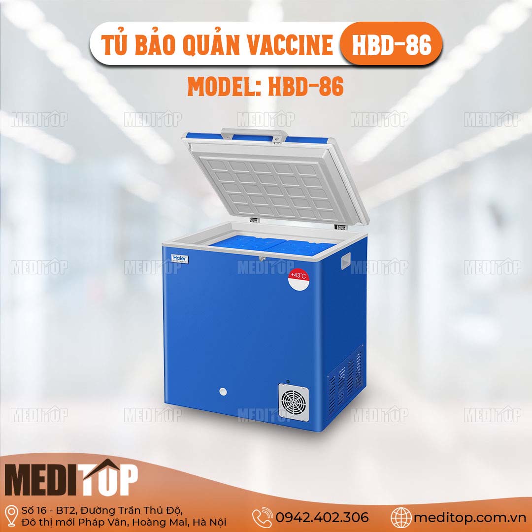 tủ bảo quản vacxin