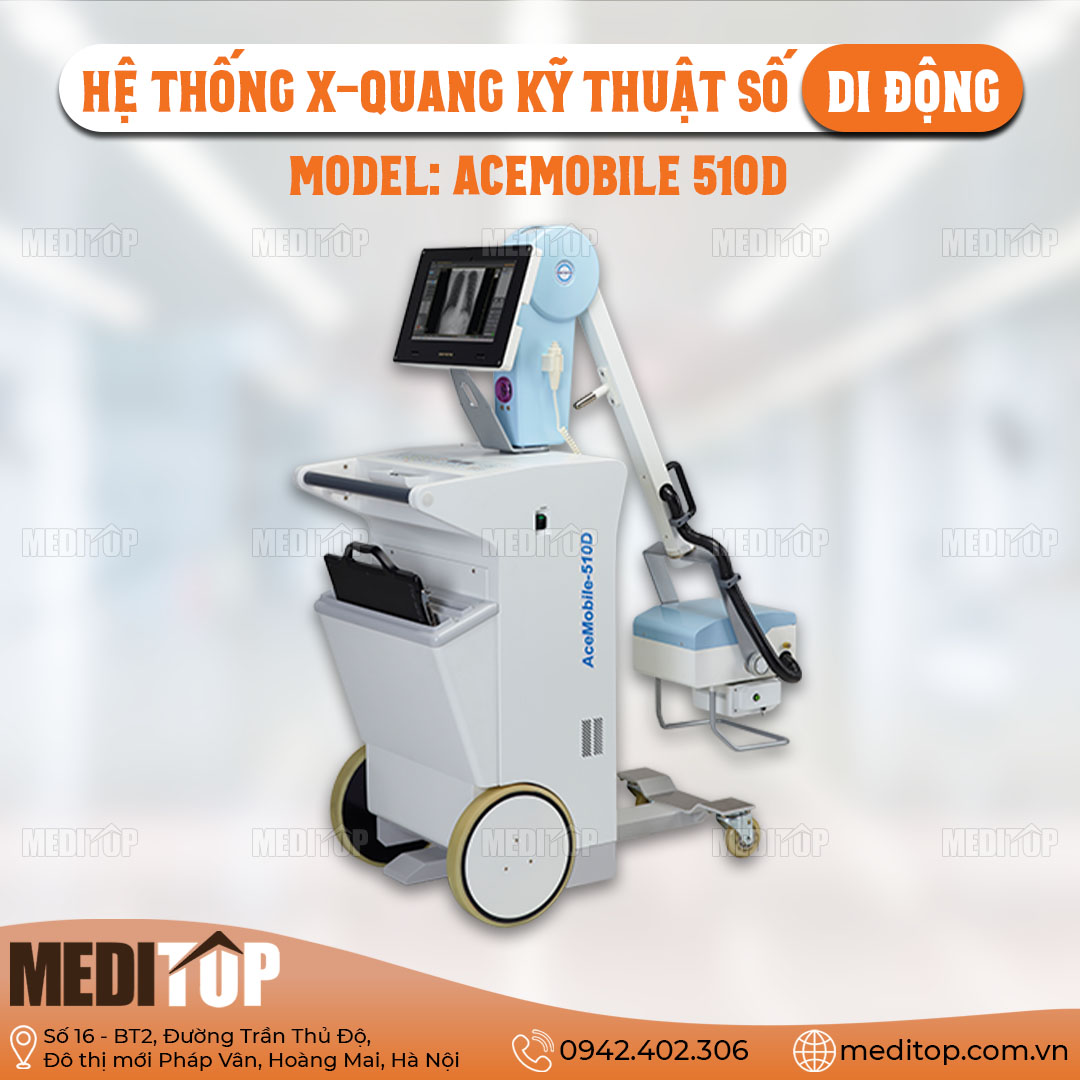 Hệ thống X Quang kỹ thuật số di động Acemobile 510D