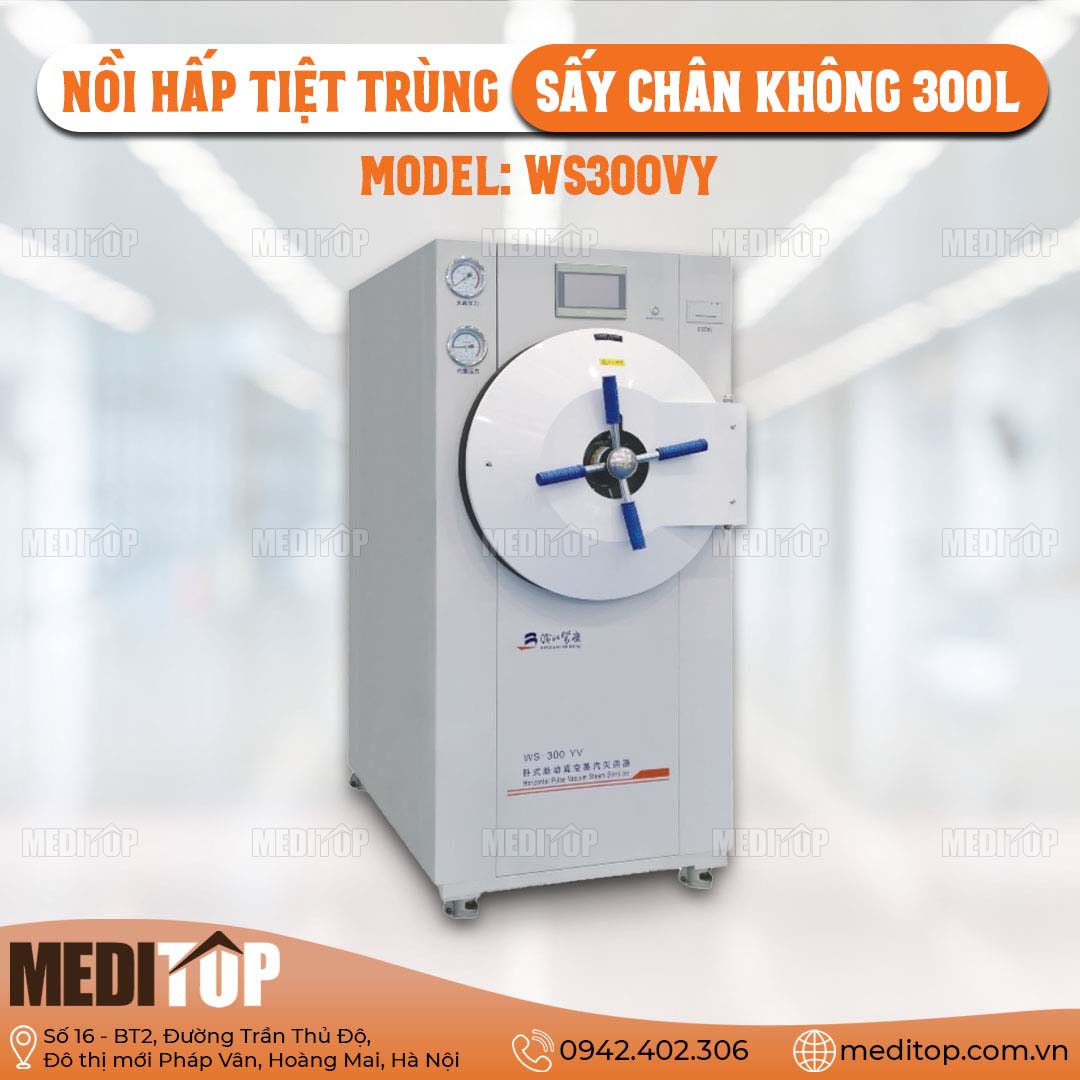 Nồi hấp tiệt trùng sấy chân không
