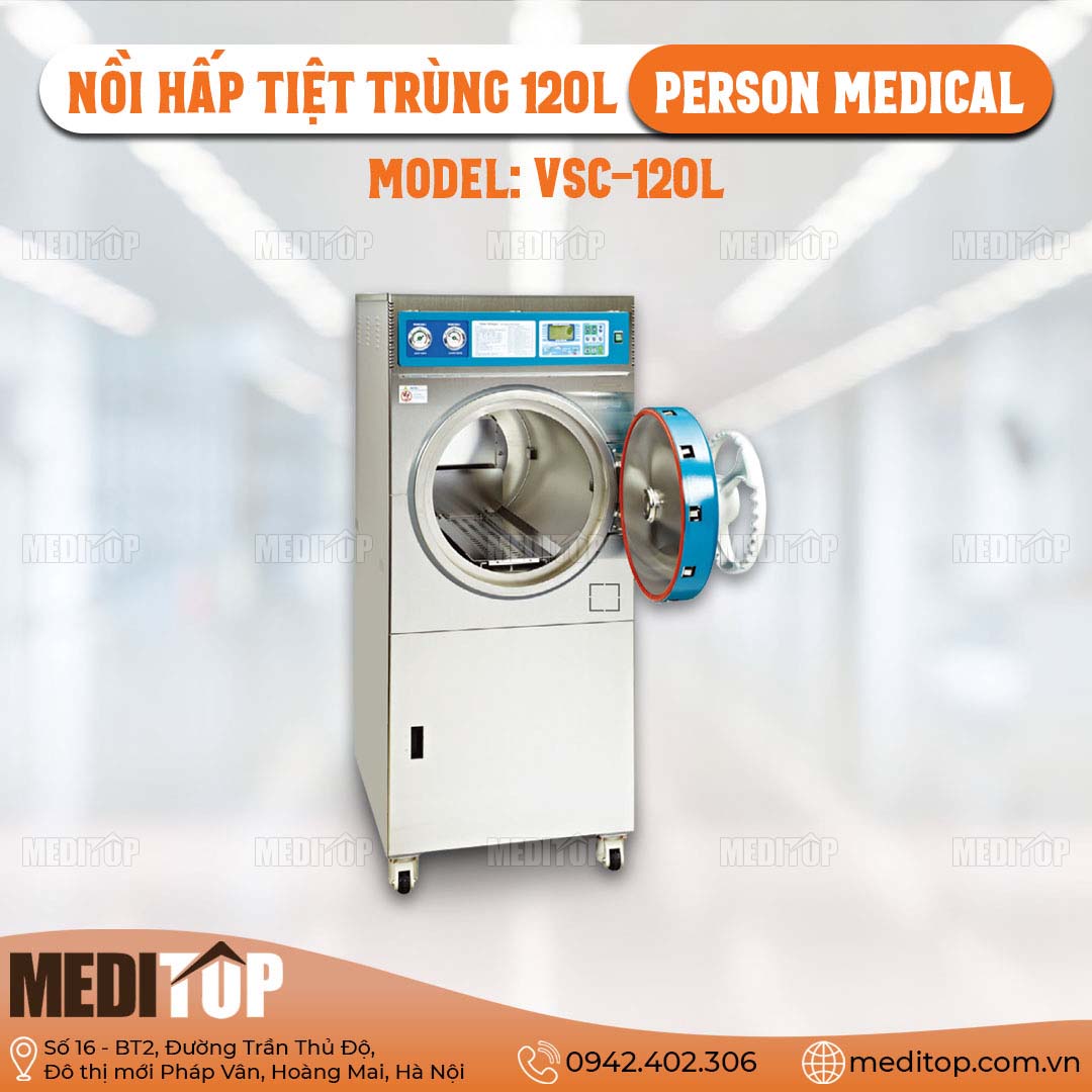 Nồi hấp tiệt trùng 120 lít