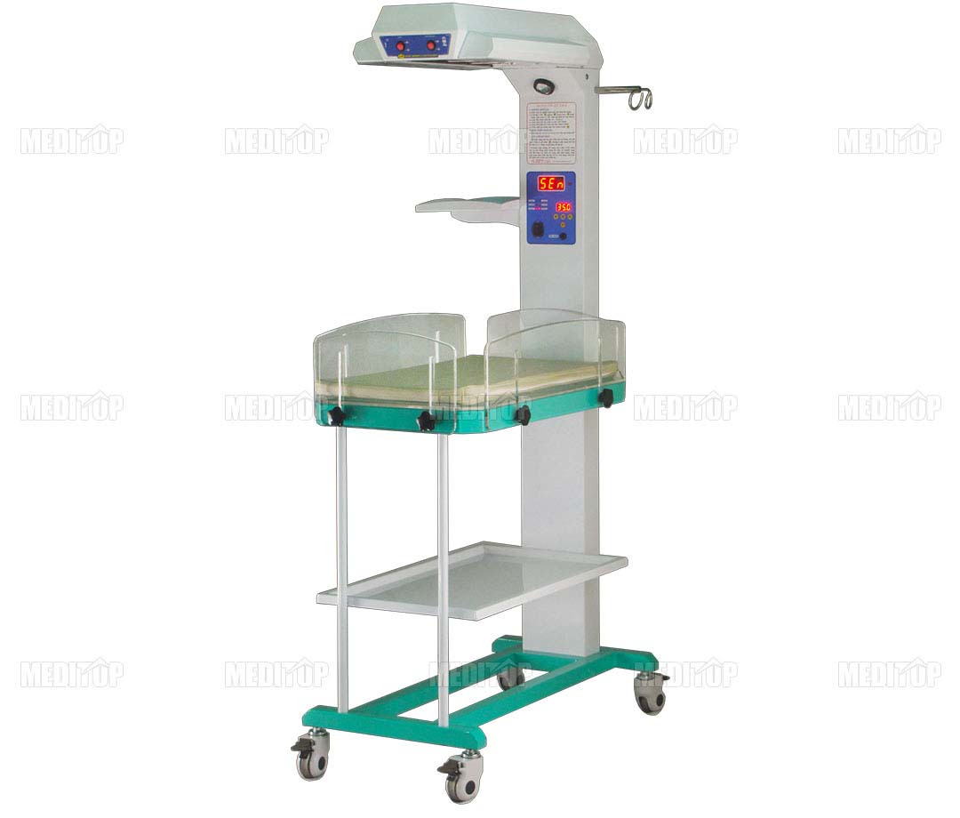 Giường sưởi kết hợp đèn chiếu vàng da