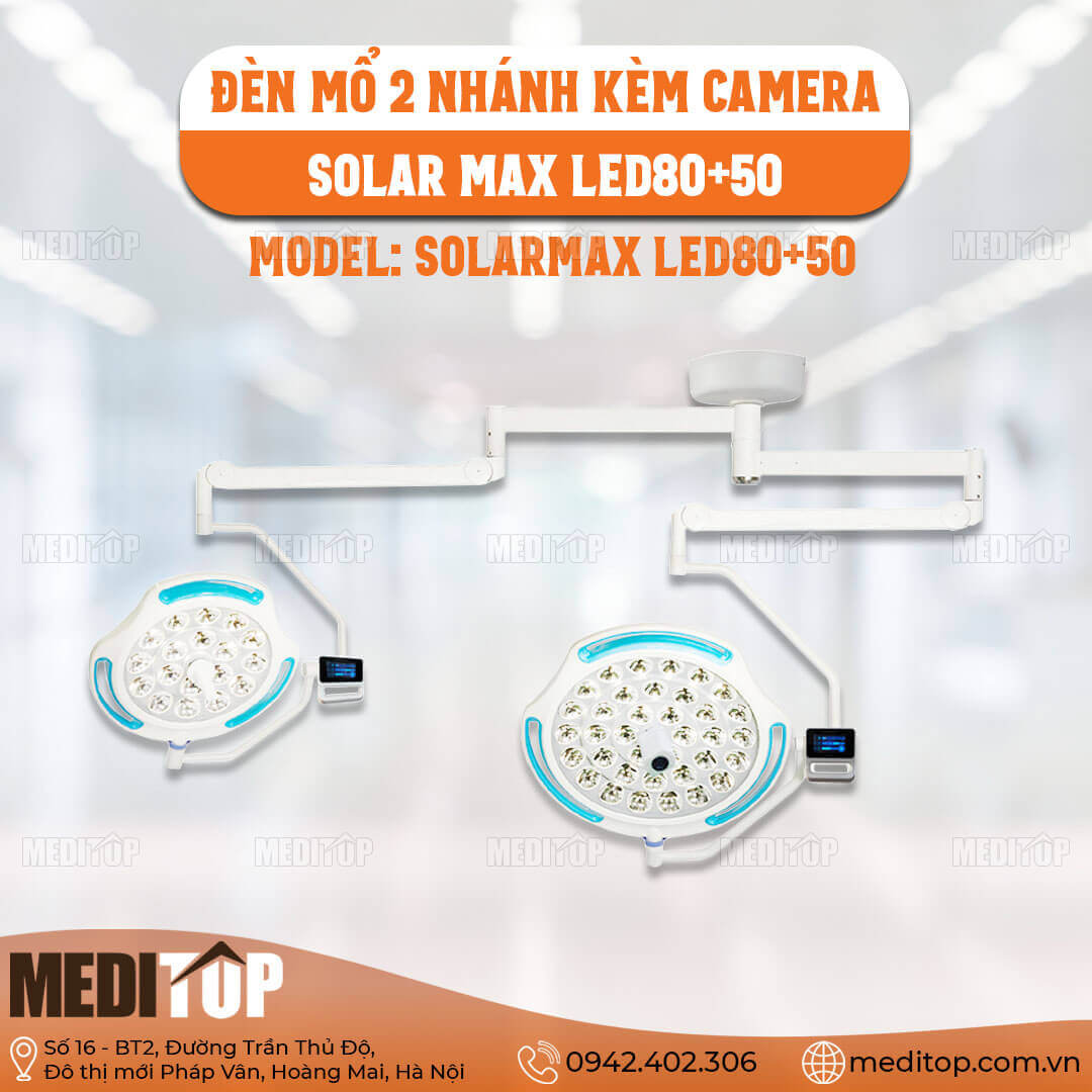 Đèn treo trần 2 nhánh Solar Max
