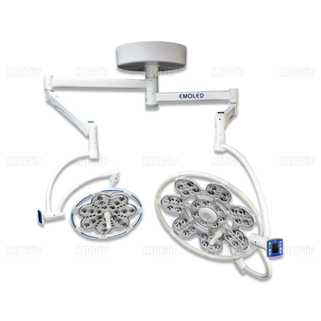 Đèn mổ treo trần 2 nhánh EMALED 500/300