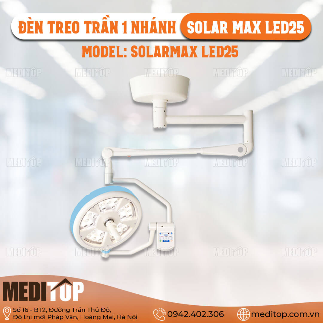 Đèn treo trần 1 nhánh Solar Max LED25