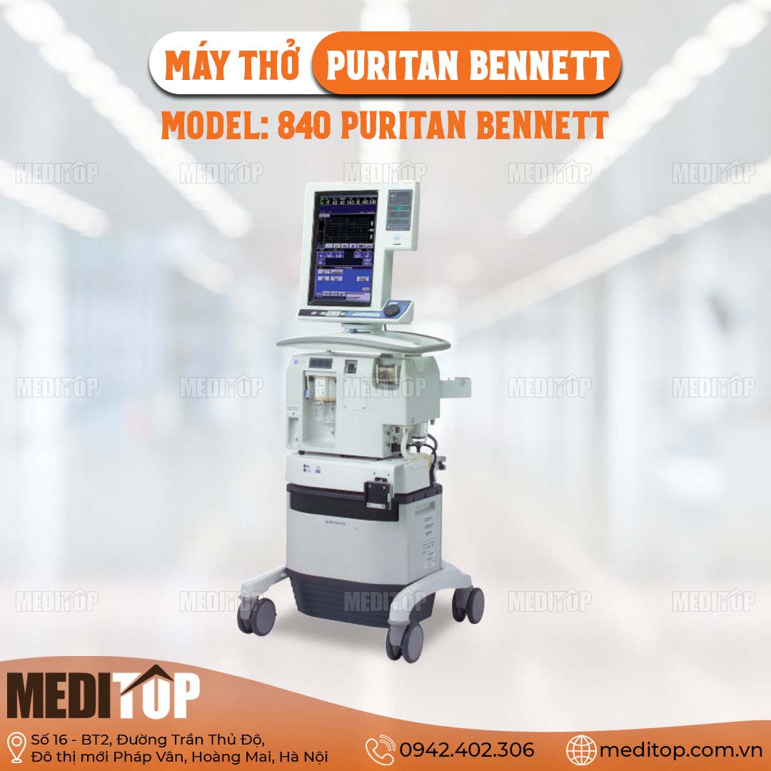 Máy thở cao cấp Puritan Bennett 840