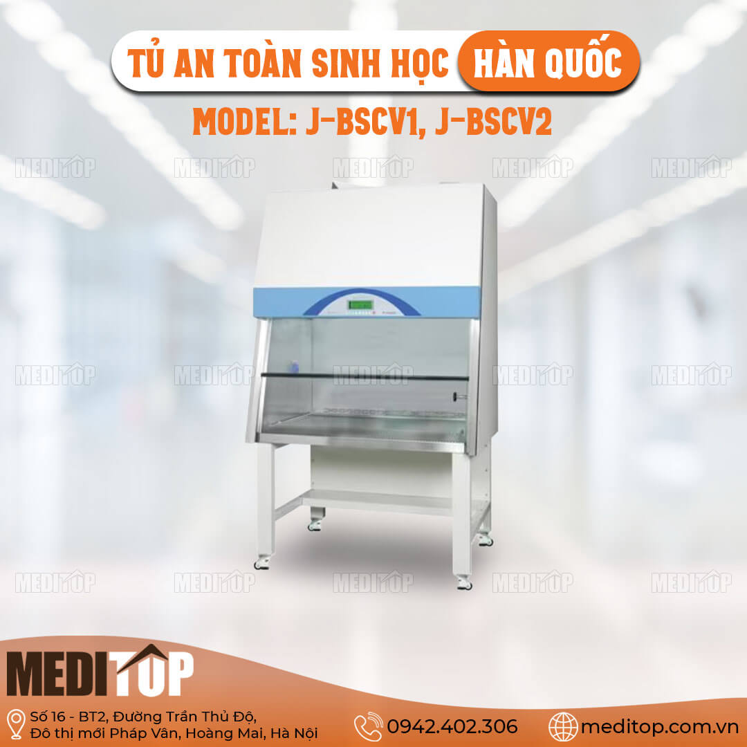 Tủ an toàn sinh học J-BSCV2 Hàn Quốc