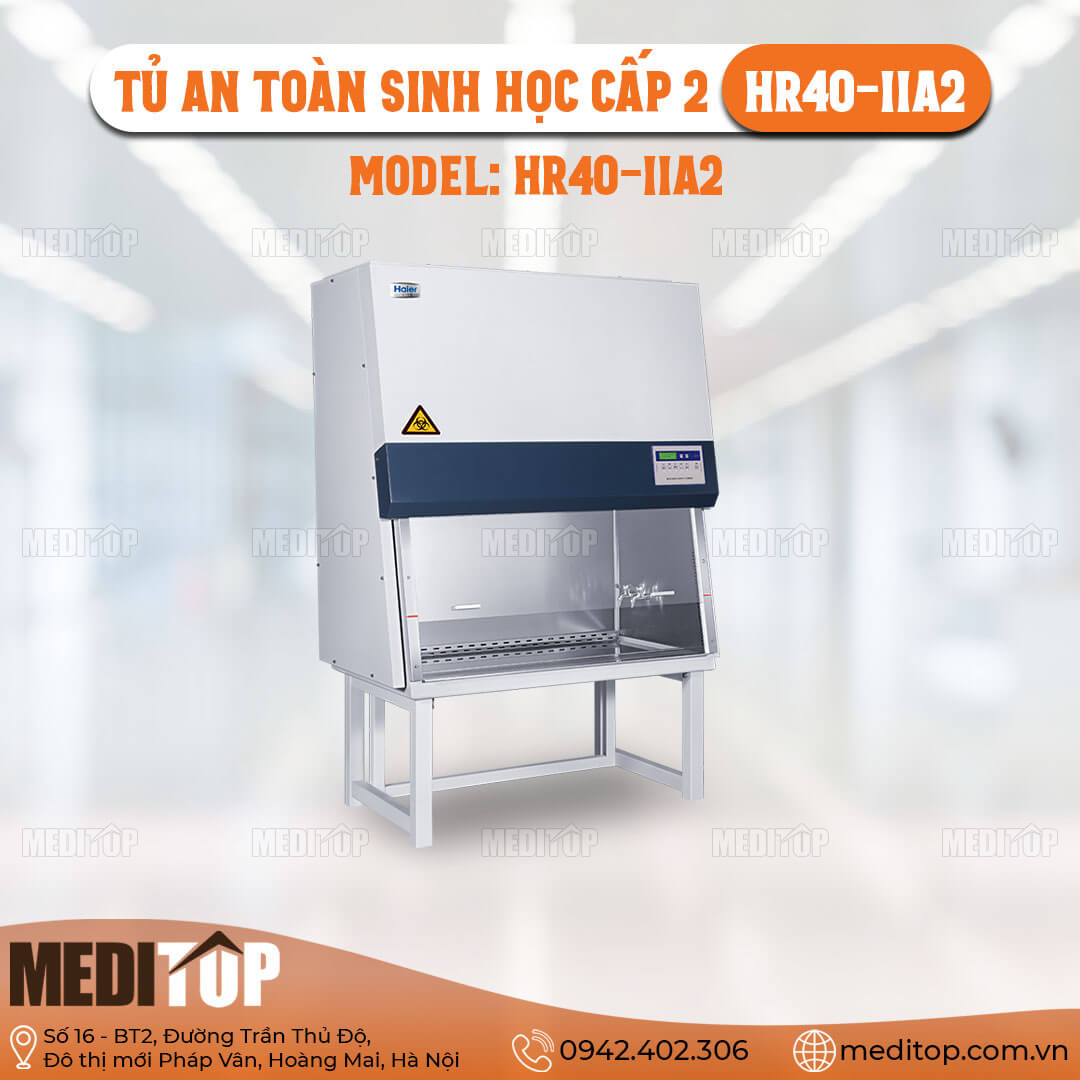 Tủ an toàn sinh học cấp hai HR40-IIA2