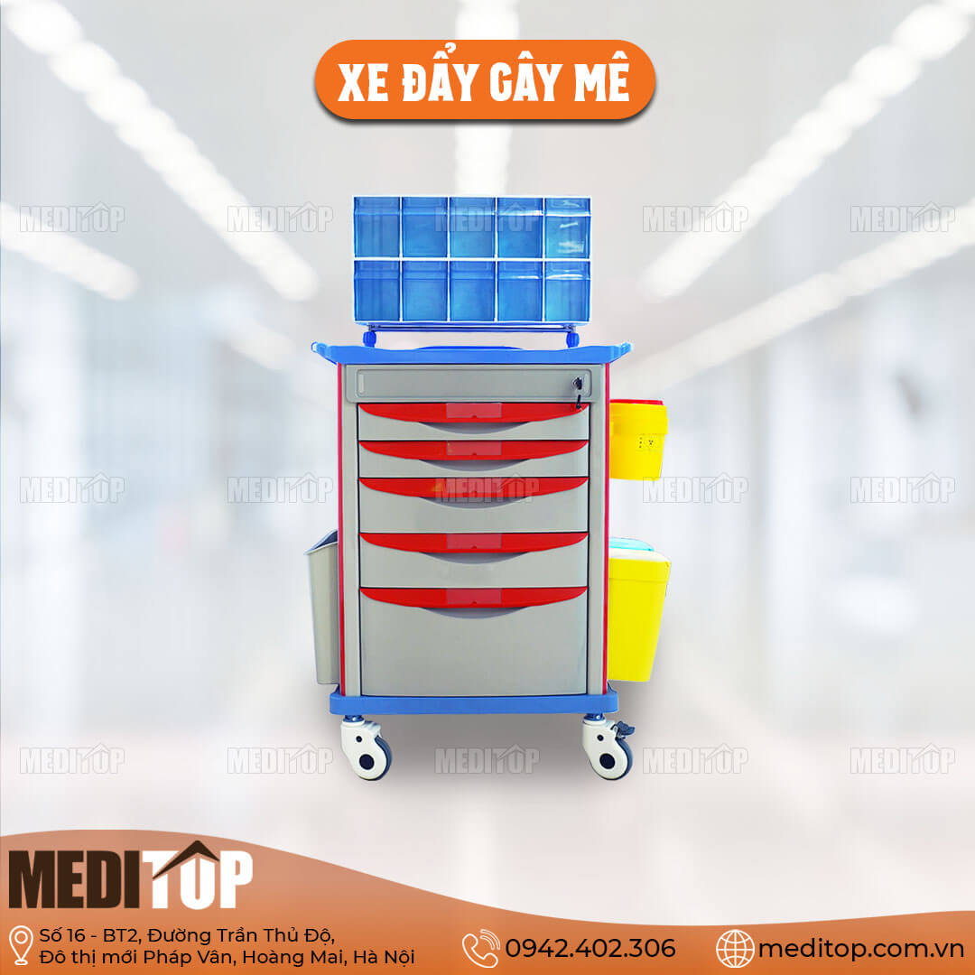 Xe đẩy gây mê