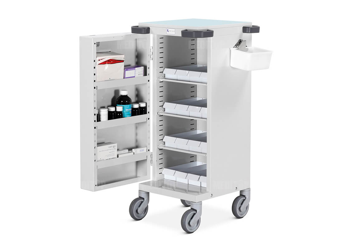Giới thiệu xe đẩy cấp phát thuốc