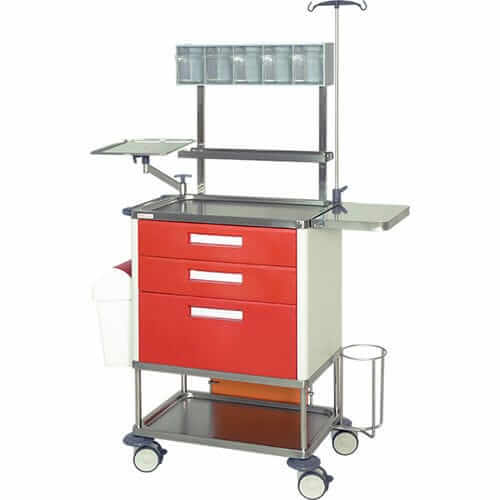 xe đẩy cấp phát thuốc Hidemar