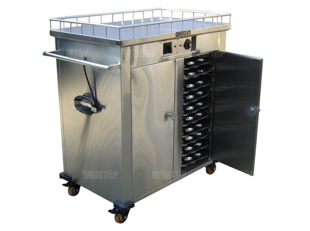 Xe đẩy thức ăn giữ nhiệt