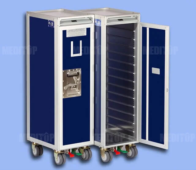 Xe đẩy thức ăn chuyên dụng cho khu cách ly