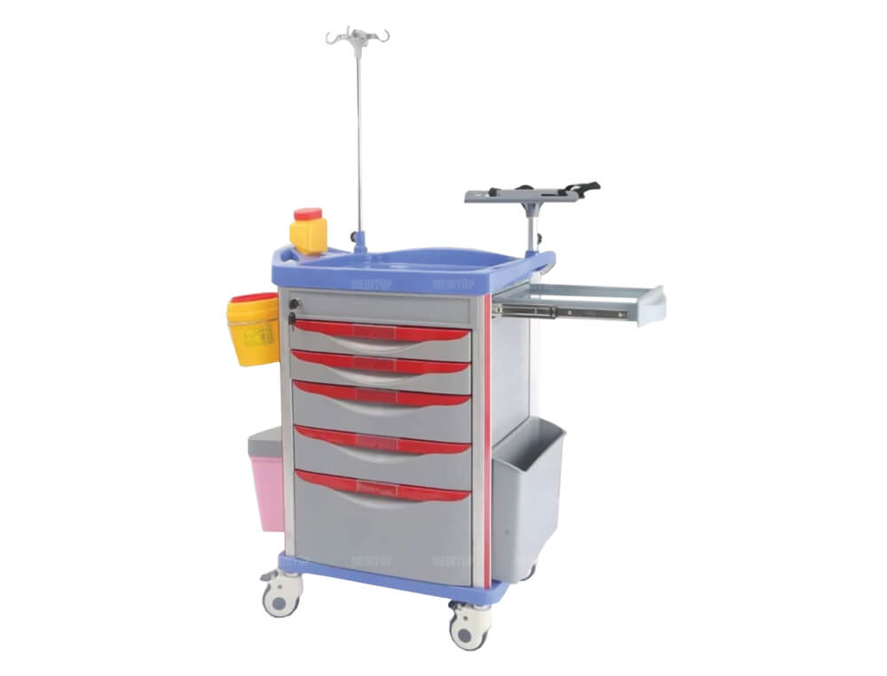 Cấu tạo cơ bản của xe tiêm cấp cứu