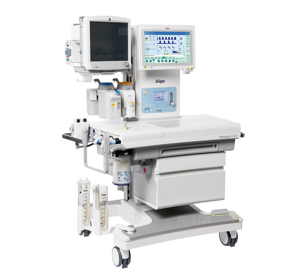 Xe tiêm gây mê tích hợp giá treo monitor – đa năng