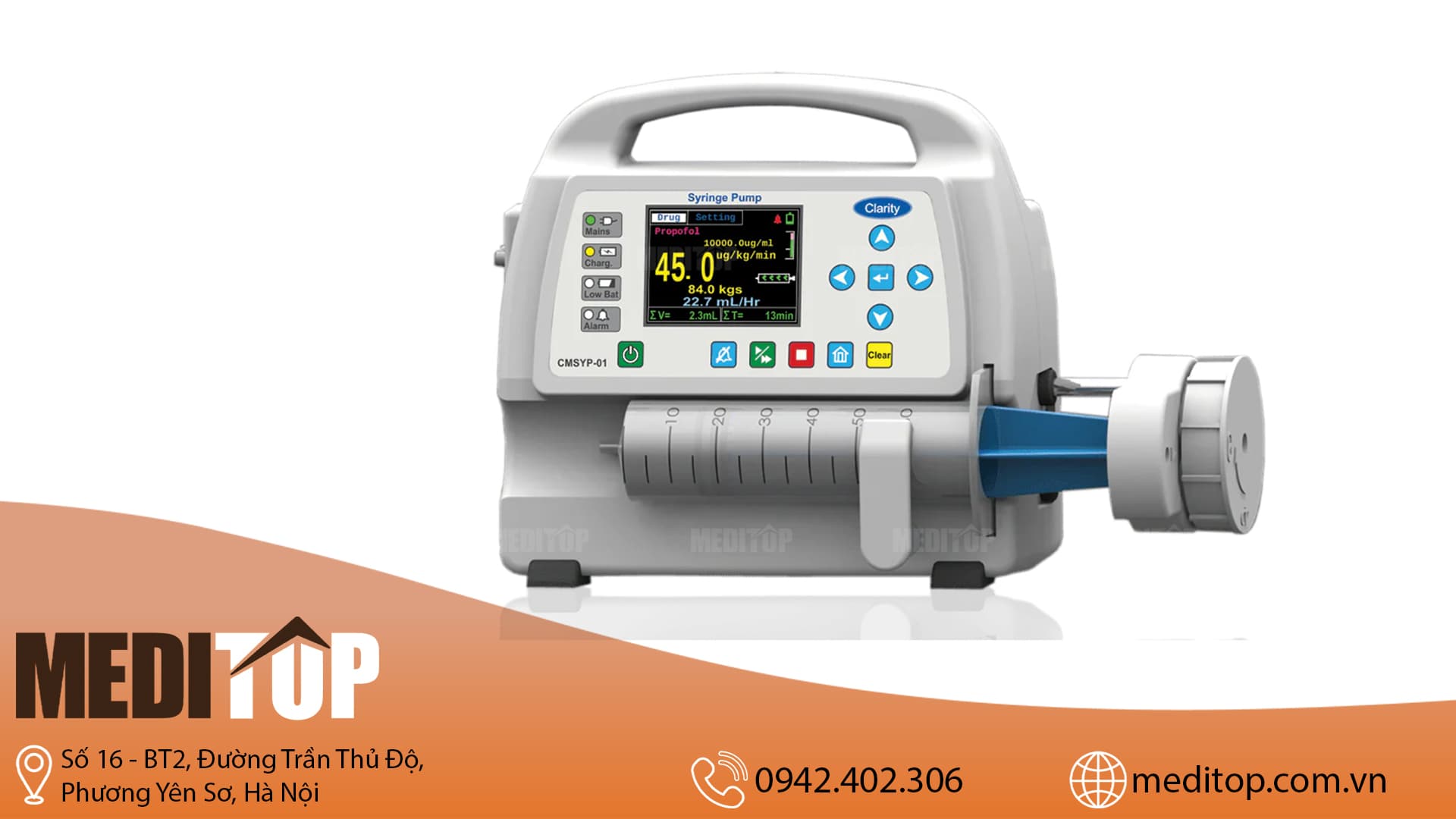 Bơm truyền dịch y tế cho truyền dịch hiệu quả, an toàn và chính xác