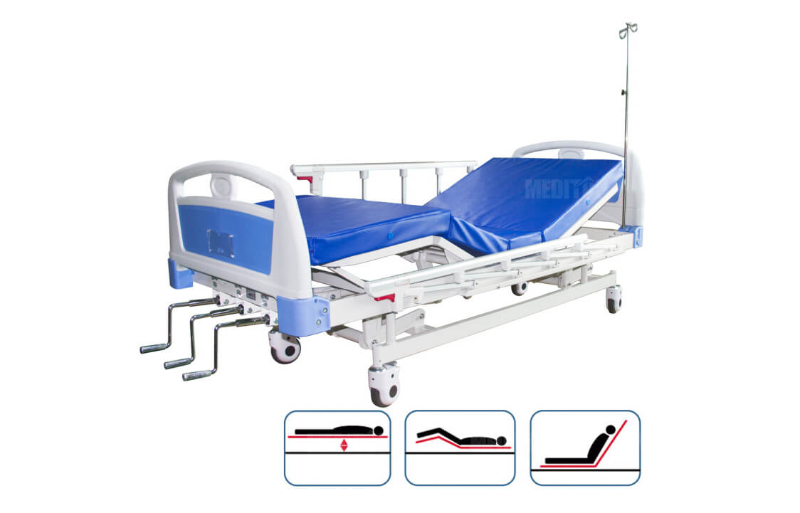 Xu hướng mới của giường bệnh 3 tay quay