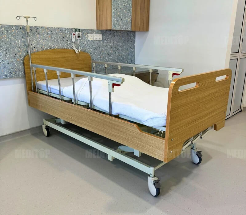 Xu hướng thẩm mỹ của giường bệnh 3 tay quay