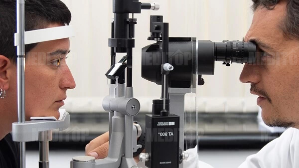 Quy trình khám mắt bằng sinh hiển vi