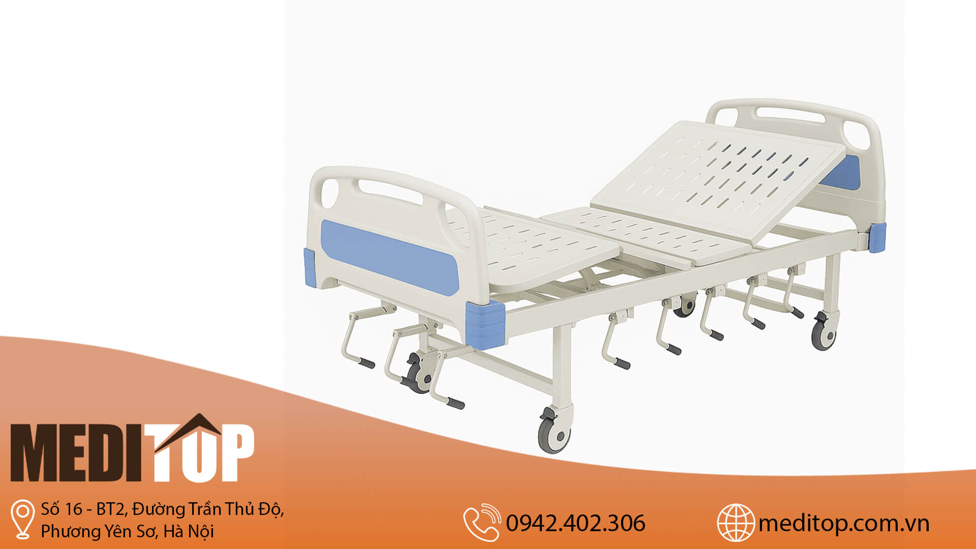 Giường y tế 5 tay quay – Giải pháp chăm sóc bệnh nhân hiện đại và tiện lợi