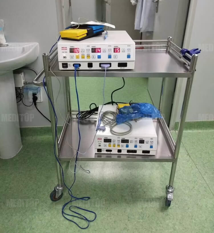 Dao điện cao tần kết hợp đơn cực v&agrave; lưỡng cực