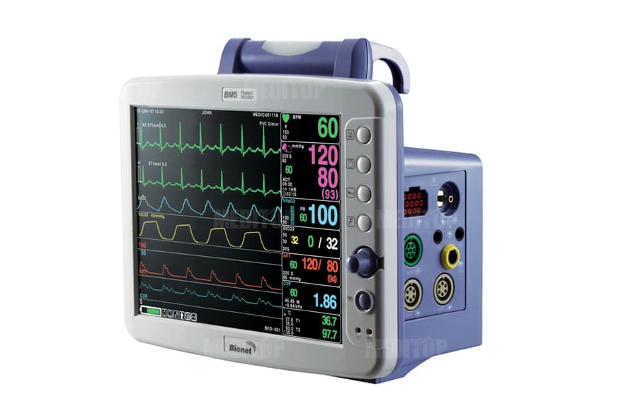 M&aacute;y Monitor 5 th&ocirc;ng số BM5 nhẹ nh&agrave;ng