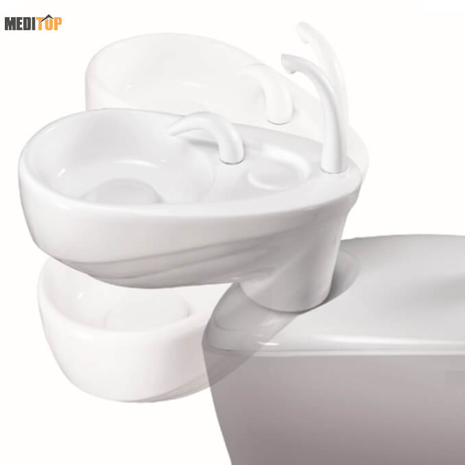 Bồn nhổ hay khay lót ghế nha khoa